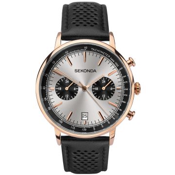 Мъжки часовник Sekonda Men's Dual-Time Dress - S-1695.00