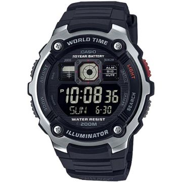 Мъжки дигитален часовник Casio - Casio Collection - AE-2000W-1BVDF