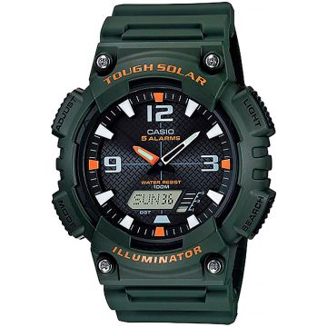 Мъжки дигитален часовник Casio Solar - Casio Collection - AQ-S810W-3AVDF