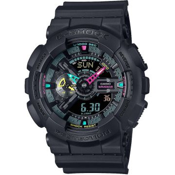 Мъжки часовник Casio G-Shock Multi-Fluorescent Accents Series - GA-110MF-1AER