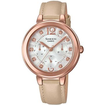 Дамски часовник Casio Sheen Swarovski Edition - SHE-3048PGL-7BUER