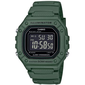 Мъжки дигитален часовник CASIO - W-218H-3BVEF