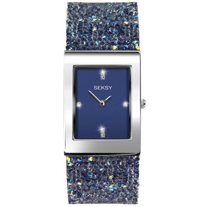 Дамски часовник Seksy Rocks Swarovski Crystals - S-2758.37