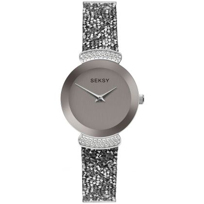 Дамски часовник Seksy Rocks Swarovski Crystals - S-2718.37