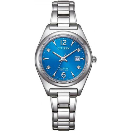 Дамски часовник Citizen Eco-Drive Super Titanium - EW2601-81L