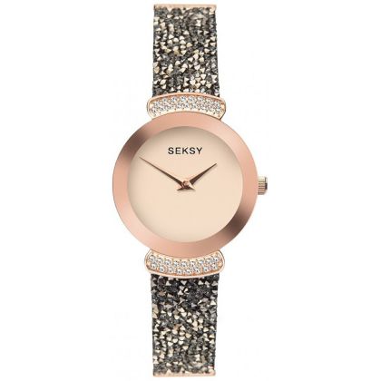 Дамски часовник Seksy Rocks Swarovski Crystals - S-2718.37