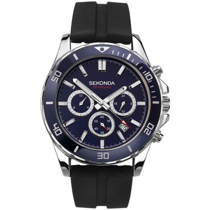 Мъжки часовник Sekonda Men's Dual-Time Sports - S-1709.00