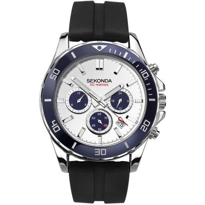 Мъжки часовник Sekonda Men's Dual-Time Sports - S-1708.00