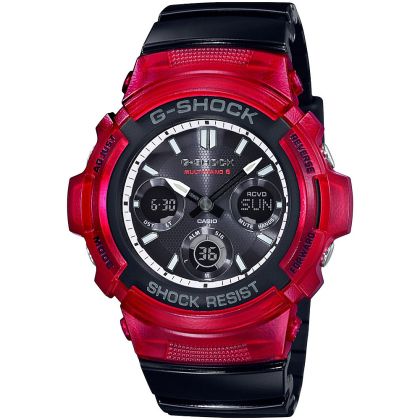 Мъжки часовник CASIO G-SHOCK WAVE CEPTOR SOLAR - AWG-M100SRB-4AER