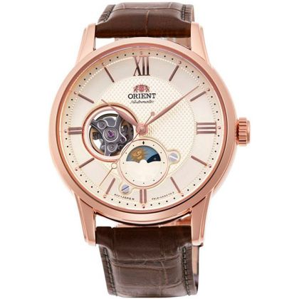 Мъжки автоматичен часовник Orient Classic Sun and Moon - RA-AS0009S