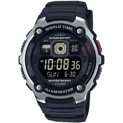Мъжки дигитален часовник Casio - Casio Collection - AE-2000W-1BVDF