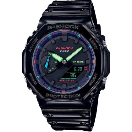Мъжки часовник Casio G-Shock RGB Series - GA-2100RGB-1AER