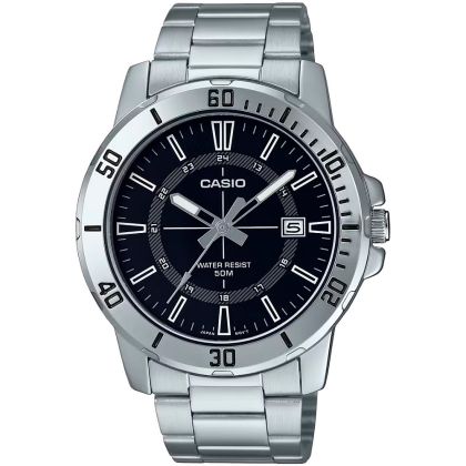 Мъжки аналогов часовник Casio - Casio Collection - MTP-VD01D-1CVUDF