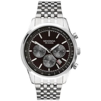 Мъжки аналогов часовник Sekonda Chronograph - S-1835.00