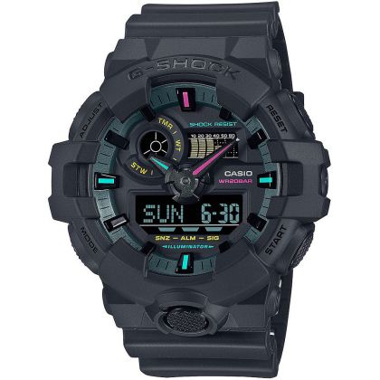 Мъжки часовник Casio G-Shock Multi-Fluorescent Accents - GA-700MF-1AER
