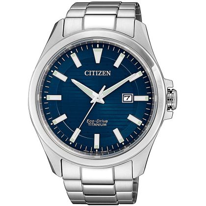 Мъжки аналогов часовник Citizen Eco-Drive Super Titanium - BM7470-84L