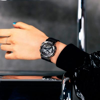 Дамски часовник Casio G-Shock - GM-S110B-8AER