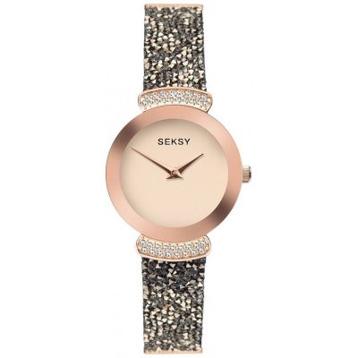 Дамски часовник Seksy Rocks Swarovski Crystals - S-2718.37