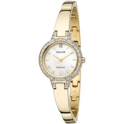 Дамски аналогов часовник Accurist Pure Precision Diamond - A-LB1584P