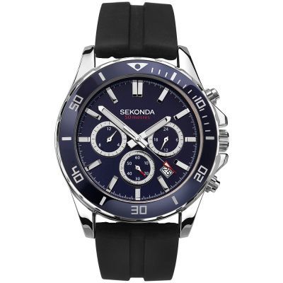 Мъжки часовник Sekonda Men's Dual-Time Sports - S-1709.00