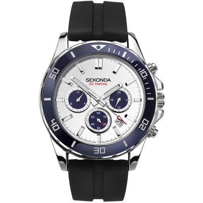 Мъжки часовник Sekonda Men's Dual-Time Sports - S-1708.00