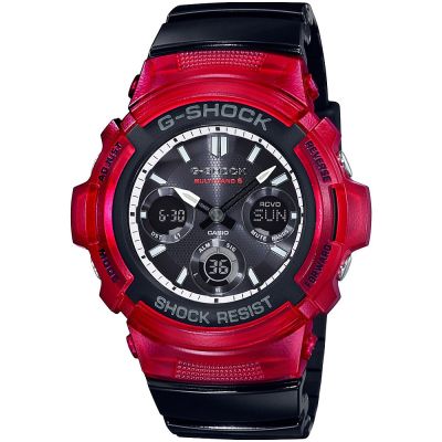 Мъжки часовник CASIO G-SHOCK WAVE CEPTOR SOLAR - AWG-M100SRB-4AER