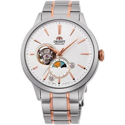 Мъжки автоматичен часовник Orient Classic Sun and Moon - RA-AS0101S