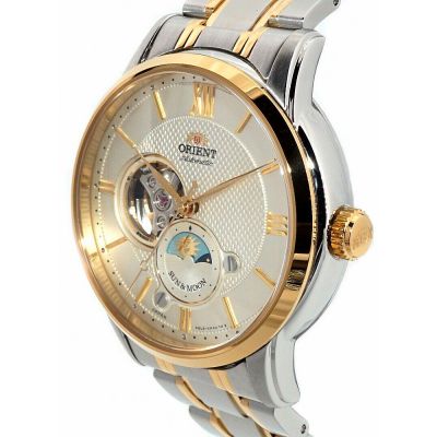 Мъжки автоматичен часовник Orient Classic Sun and Moon - RA-AS0001S
