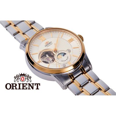 Мъжки автоматичен часовник Orient Classic Sun and Moon - RA-AS0001S