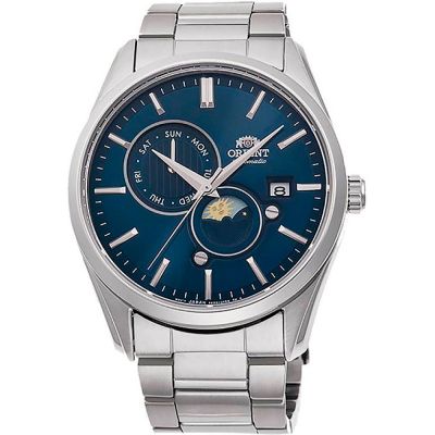 Мъжки автоматичен часовник Orient Classic Automatic Sun and Moon - RA-AK0308L