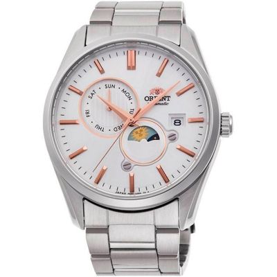 Мъжки автоматичен часовник Orient Classic Automatic Sun and Moon - RA-AK0306S