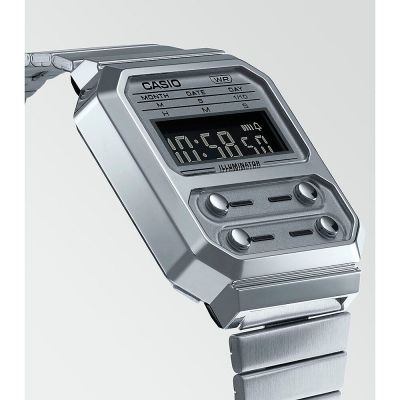 Мъжки дигитален часовник Casio Vintage - A100WE-7BEF