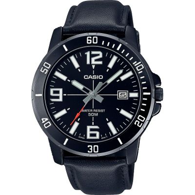 Мъжки аналогов часовник Casio - Casio Collection - MTP-VD01BL-1BVUDF