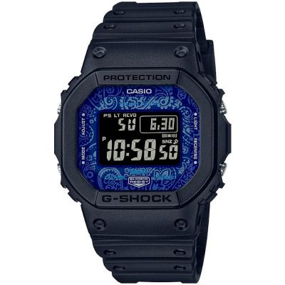 Мъжки часовник Casio G-Shock Blue Paisley Bluetooth Solar - GW-B5600BP-1ER