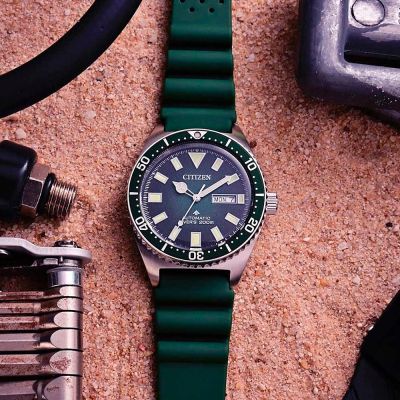 Мъжки часовник Citizen Automatic Diver Challenge - NY0121-09XE