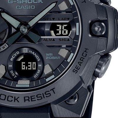 Мъжки часовник Casio G-Shock Solar Bluetooth - GST-B400BB-1AER