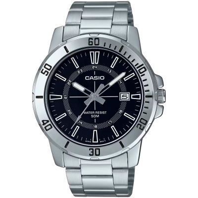 Мъжки аналогов часовник Casio - Casio Collection - MTP-VD01D-1CVUDF