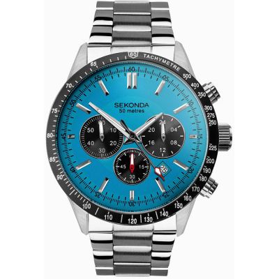 Мъжки аналогов часовник Sekonda Velocity Chronograph - S-30024.00