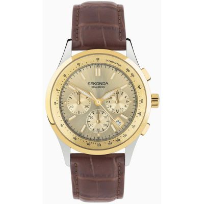 Мъжки аналогов часовник Sekonda Racer Chronograph - S-30110.00
