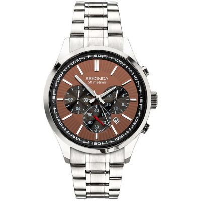 Мъжки аналогов часовник Sekonda Chronograph - S-1859.00