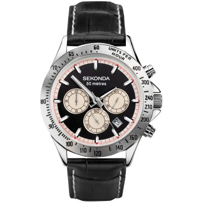 Мъжки аналогов часовник Sekonda Chronograph - S-1721.00