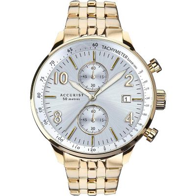 Мъжки аналогов часовник Accurist Chronograph - A-7377