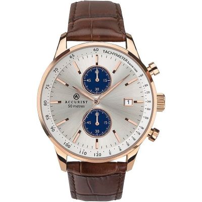 Мъжки аналогов часовник Accurist Chronograph - A-7227
