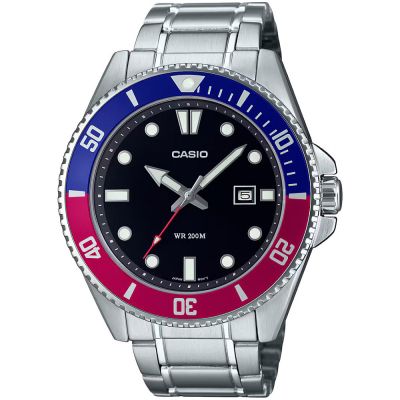Мъжки аналогов часовник Casio Diving - MDV-107D-1A3VDF