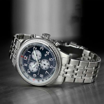 Мъжки часовник Citizen Eco-Drive Chronograph - AT2460-89L