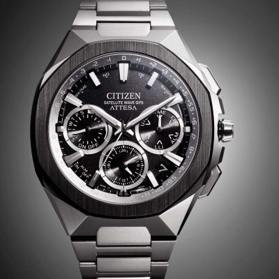 Мъжки часовник Citizen Eco-Drive GPS Satellite Radio Super titanium - CC4104-53E