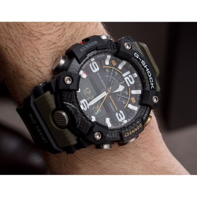 Мъжки часовник Casio G-Shock Mudmaster Quad Sensor - GG-B100-1A3ER