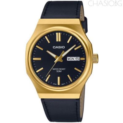 Мъжки аналогов часовник Casio - Casio Collection - MTP-E735GL-1AVDF-LIQ