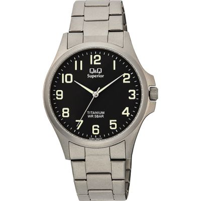 Мъжки аналогов часовник Q&Q Superior Titanium - S28A-002VY