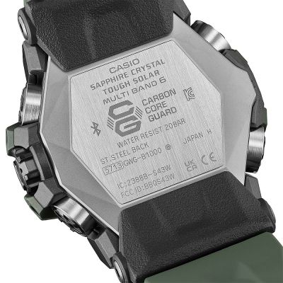 Мъжки часовник Casio G-Shock Master of G Mudmaster Triple Sensor - GWG-B1000-3AER
